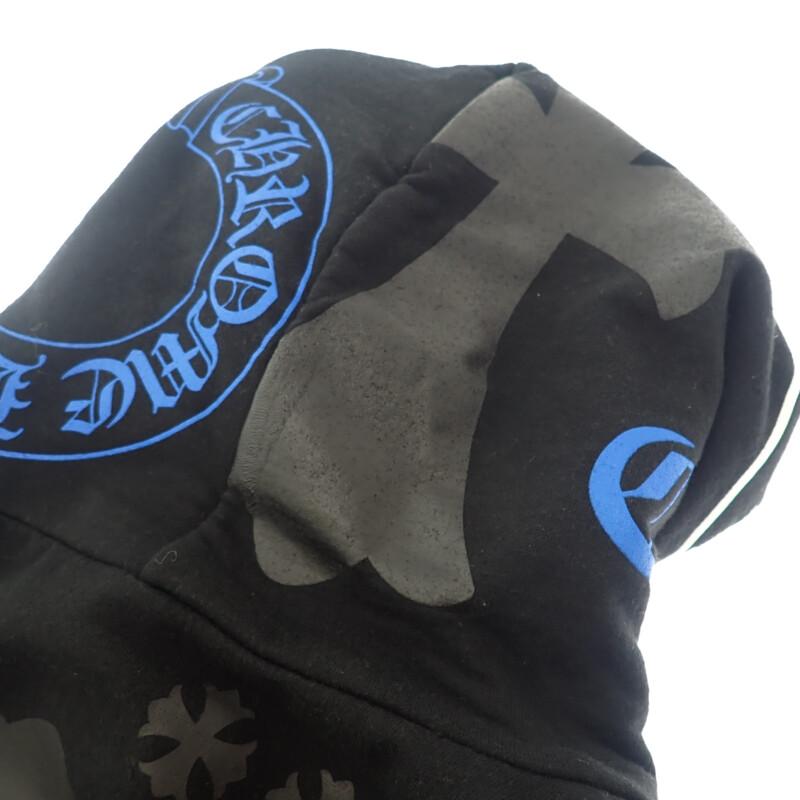 CHROME HEARTS L Parker черный/многоцветный хлопок мужской