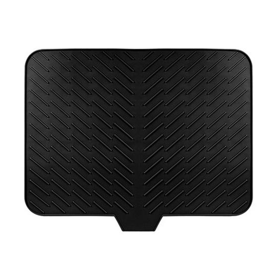 Силиконовый коврик для слива, быстросохнущий, рельефный, наклонный, сушилка для посуды, кухонный, столовая, раковина, органайзер, коврик