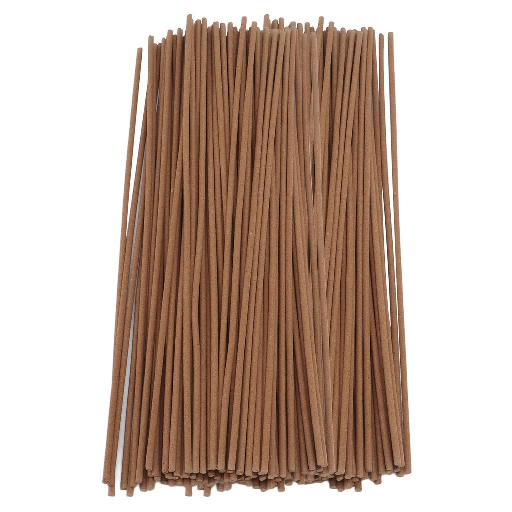 290Pcs Sandalwood Incense Sticks Approx 8.3in Natural Rich Fragrance Awaken Vitality Widely Used Sandalwood Incense