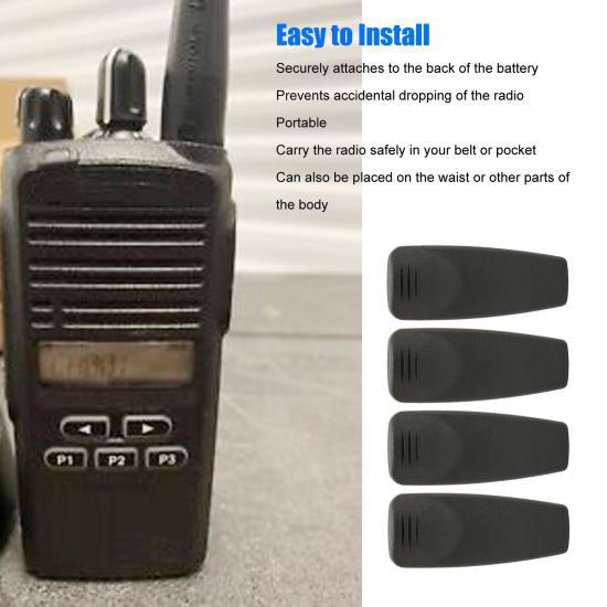 4 шт. сменный зажим для ремня для рации Motorola GP338 HT750 HT1250 XTS2500 CP185 PR860 VL130 