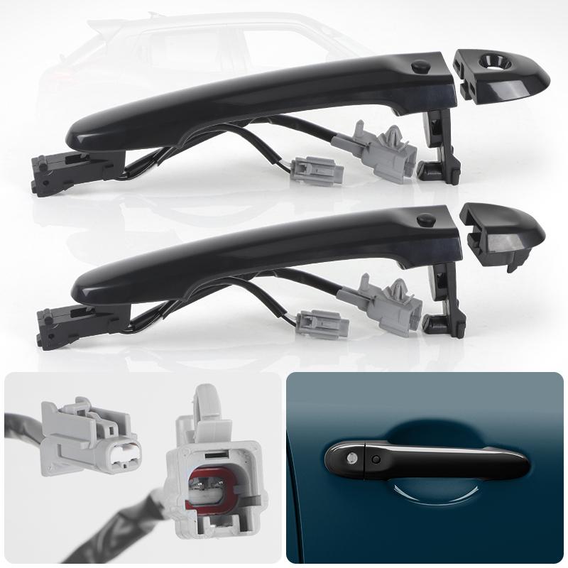 LHD RHD Front Door Handle O/S Driver Right Side Keyless Entry For Nissan Juke 2010 2011 2012 2013-2019 80644-3WC2A 80640-3WC2A