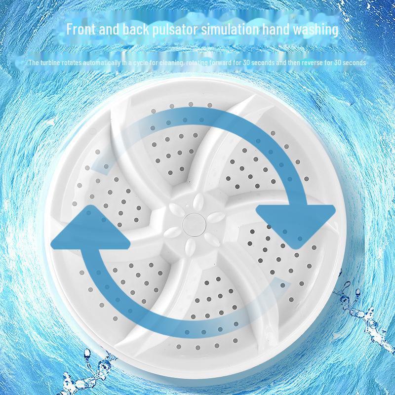 Портативная ультразвуковая складная мини-стиральная машина для общежитий