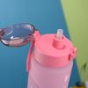 Спортивная бутылка для воды 1000 мл с ручкой, поильник, красочная летняя бутылка для воды, для улицы