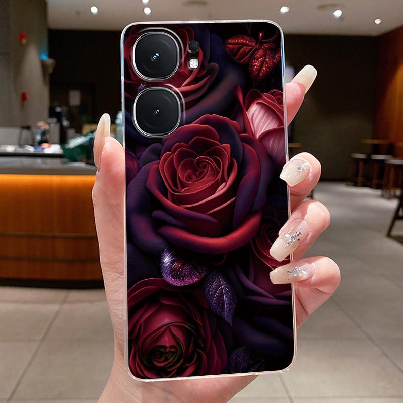 Чехол для Vivo iQOO Neo9 Neo9s Pro+ Neo 9 9s Pro Plus 5G Роскошный Дракон Милый Крутой Мальчики Девочки Прозрачный Чехол для Телефона Задняя Крышка