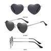 Fancy Accessories UV400 Protection Heart Sun Glasses Heart-Shaped Sunglasses Shades 90s Glasses