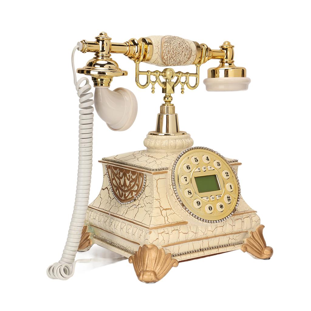 MS‑612A Европейский винтажный телефонный аппарат в стиле ретро, старомодный стационарный телефон для домашнего офиса, кафе, бара, декора