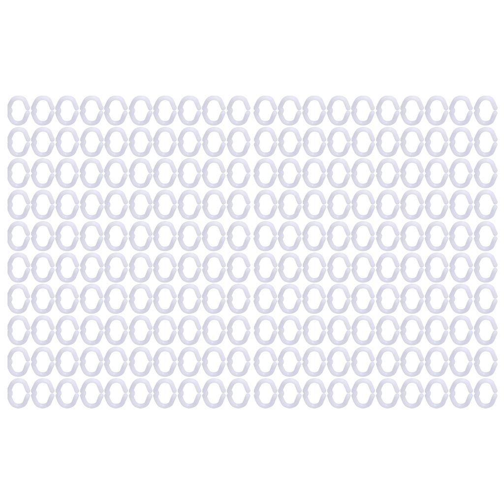 200 шт. полипропиленовые пластиковые застежки для куриного клюва многоразовые защелкивающиеся кольца для рта петуха принадлежности для птицеводства