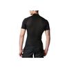 Under Armour Solid Color Logo High Neck Slim Fit Baseball Raglan Short Sleeve T-Shirt Men Tops Black 1358642-001