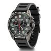 Часы FIELDFORCE SPORT CHRONO Корпус из нержавеющей стали Серый циферблат Черный каучуковый ремешок Подарок 241891 [Victorinox] (316L) [