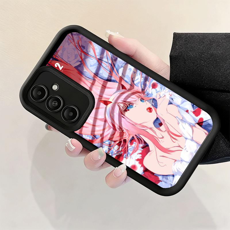 Дорогая Зеро Ту 02 Аниме Мягкий чехол для телефона для Samsung Galaxy A17 A16 A26 A36 A56 A15 A25 A35 A55 A14 A24 A34 A54 A13 A23 A33 A53