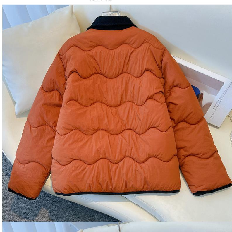 Down Padded Jacket Women's Winter Jacket, Small Loose Padded Jacket, Thick Lapel Padded Jacket Trend