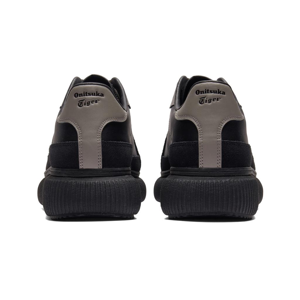 ONITSUKA TIGER Delecity Fashion Универсальная износостойкая обувь на низкой подошве, увеличивающая рост, повседневные кроссовки унисекс, черно-серые 1183B874-001