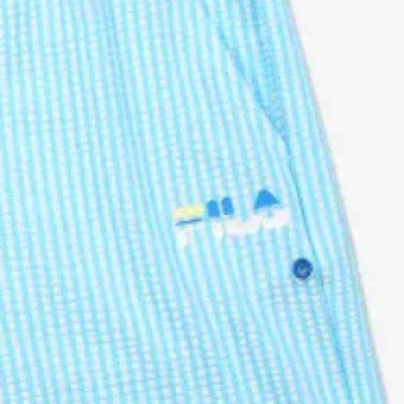 [fila Kids] Seersucker 5 Part Shorts  Fk2trf2a01x Mit  q0zFk2trf2a01xMit