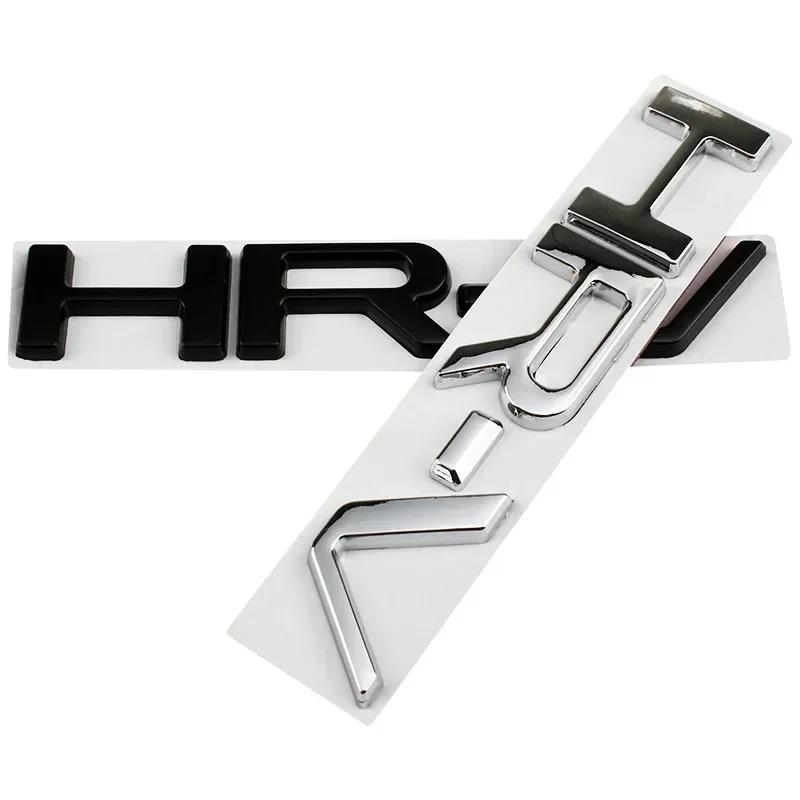 Metal Car Decals Sticker Side Body Badge Styling for Honda HR-V Logo 2025 2017 2019 2020 Auto Rear Trunk Emblems Accessories