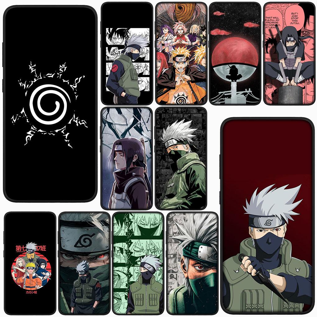 for Samsung Galaxy A56 A26 A36 A10 A20 A30 A31 A32 A50 A55 A52 A53 A33 A12 A14 Phone Case Kakashi Uchiha Sasuke Akatsuki Narutos