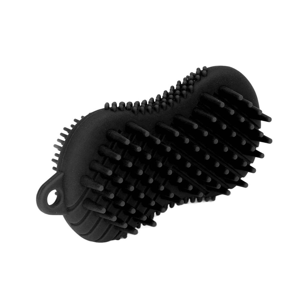 Silicone Body Scrubber Dual Side Ergonomic Handle Safe Silicone Body Massage Silicone Body Brush