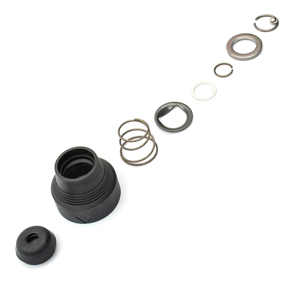 Крышка патрона дрели Черный Нос патрона Биты Резина SDS Совершенно новый