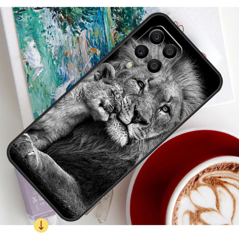 Lion Head Case For Samsung Galaxy M13 M16 M11 M21 M31 M20 M23 M54 M14 M34 M52 M32 M12 M36 M56 M15 M55