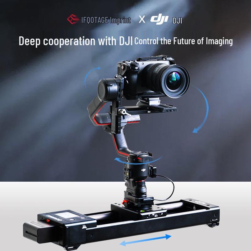 8iFootage Mark Shark Nano Gen 2 Electric Slider with DJI Stabilizer & Face Tracking