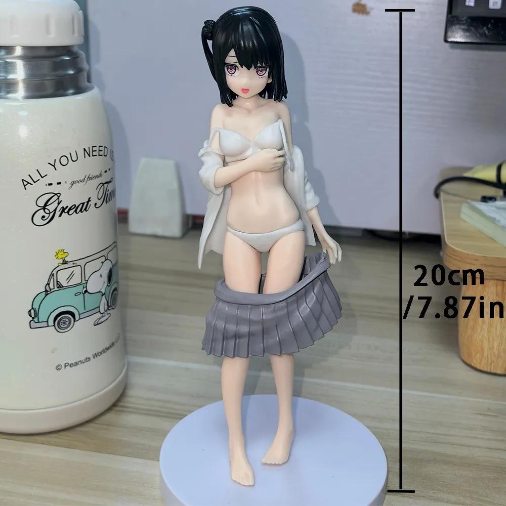 Фигурка Aixlan Hentail Yuririn 14см Сексуальная Стойка на руках ПВХ Фигурка Действия Матовая Краска Взрослая Аниме Девушка Статуэтка Коллекционная Фигурка