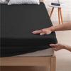 2025 Single/Full/Queen/King Solid Color Fitted Sheets King Size Mattress Protector Bed Cover Bed Sheets Bedsheet Solid Bedspreads 100% Waterproof