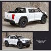 1/24 Great Wall Motor POER Pickup Alloy Car Model Diecast Metal Offroad Vehicles Car Model Simulation Sound Light Kids Toy Gift