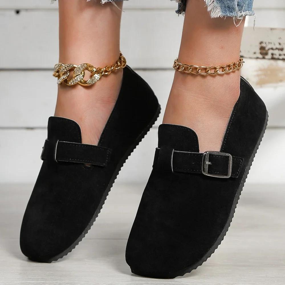 Новые женские туфли Boston Clogs с пробковой стелькой, женские замшевые туфли-мюли с поддержкой свода стопы, пляжная обувь Zapatos De Mujer