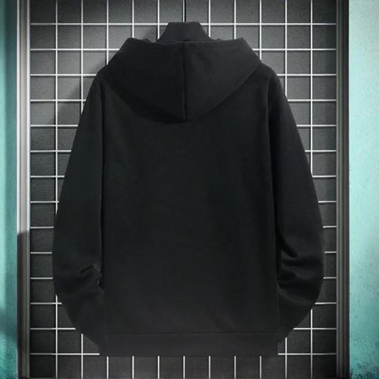 2026 Mens Hoodie Urban Streetwear Fashion Hip Hop Hooded Sweatshirt Autumn Winter Male Trendy Casual Streetwear Hoody