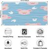 Pink Pigs Large Beach Towel Microfiber Beach Towels for Adults Quick Dry Pool Towel Travel Compact Bath Towel Sandproof Beach