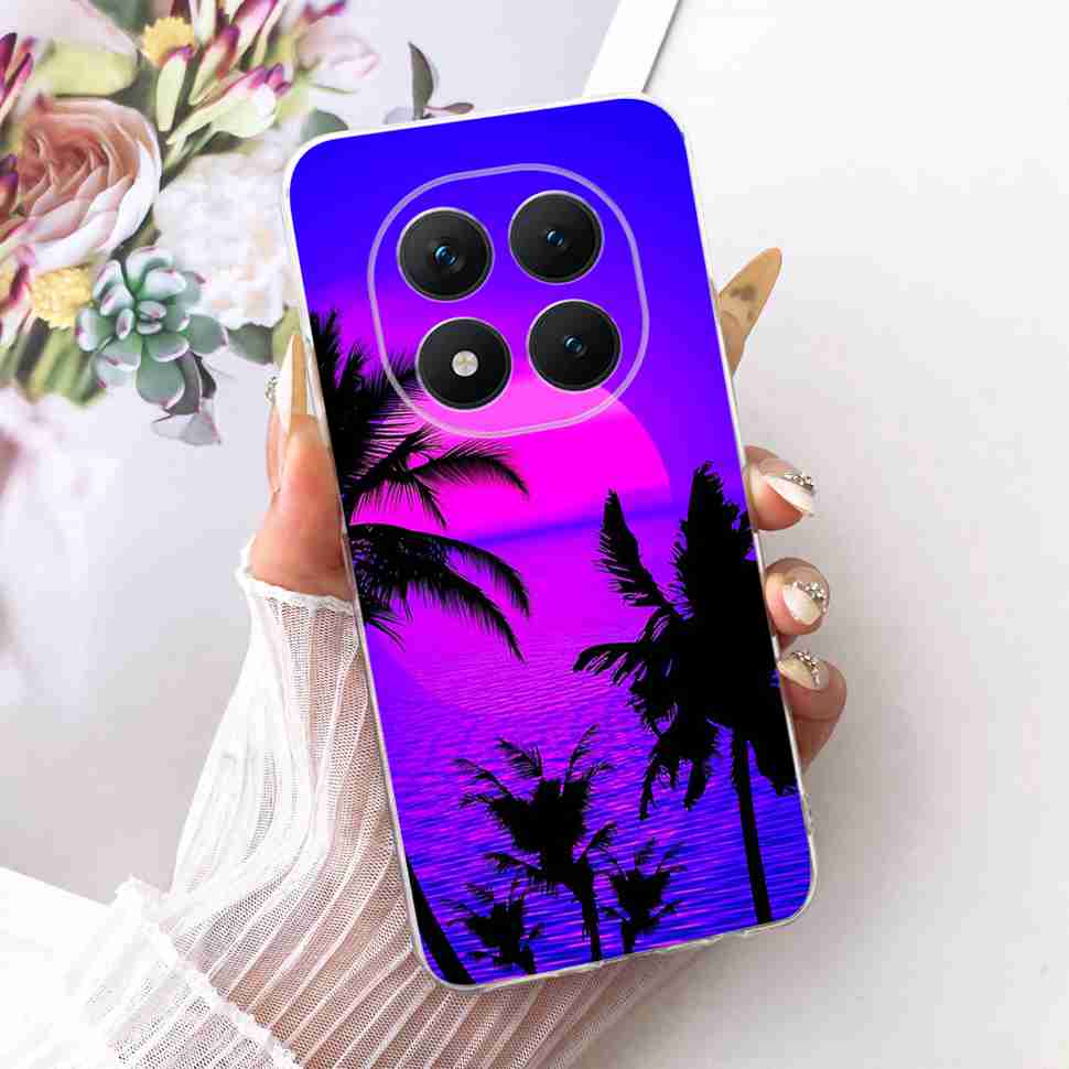 Для Xiaomi Redmi Note 15 Pro Plus ProPlus 5G Чехол Цветочный Мультяшный Чехол Мягкий Силиконовый Чехол Для Redmi Note 15 Pro+ Чехол