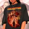 Футболка Chicago Fire – Футболка с изображением сериала, Ретро-футболка по фильму
