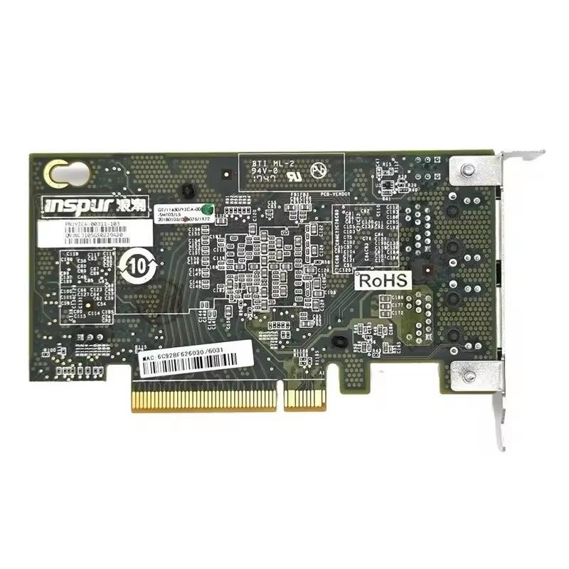Чипсет Inte X540-T2 10G PCIe x8 Dual Copper RJ45 10Gbps Port Ethernet Сетевая карта Совместимость PCIE-x8 PCIE-X16