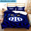 3pcs Mi-lan FC Emblem Printed Bedding Set Duvet Cover Closure Includes 1 Duvet Cover & 2 Pillowcases Bedding Sets Home Decor Gifts