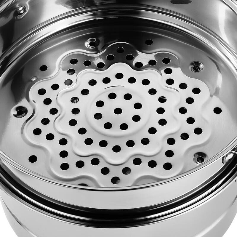 DESLON 316L Нержавеющая сталь 2-ярусная многофункциональная пароварка