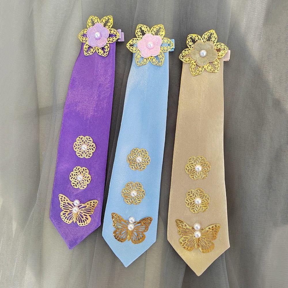 Цветочная корейская повязка на голову Лента Сценический костюм для танцев Милая корейская Ханбок Повязка на голову Свадьба