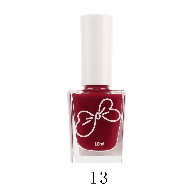 Oil-based Nail Polish No Bake Fast Drying Non-peelable Non-slip Safe Odorless Nude Color Nail Salon Nail Polish