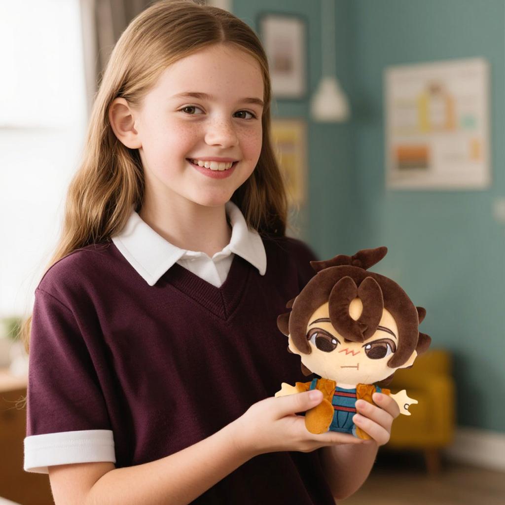 Плюшевая кукла, Игрушка в подарок, Мультфильм, Детская тряпичная кукла, Детская подарочная подушка(Нет стандарта)