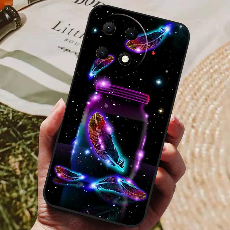 Для чехла Tecno Camon 30S Pro Мягкая силиконовая крышка Черный бампер ТПУ Для чехла Tecno Camon 30 4G / 30S 30 Pro 5G Чехол Funda Чехлы для телефонов