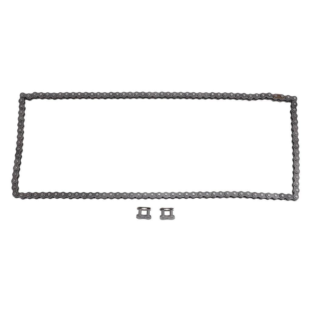 35 116 Link Roller Chain with Master Link Steel Alloy for Mini Bike Go Kart Drift Trike ATV Quad Scooter Karting