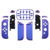 eXtremeRate Replacement Shell for Body Not Handheld Controller Housing Case Compatible with Switch Joycon and Switch OLED with Full Set DIY