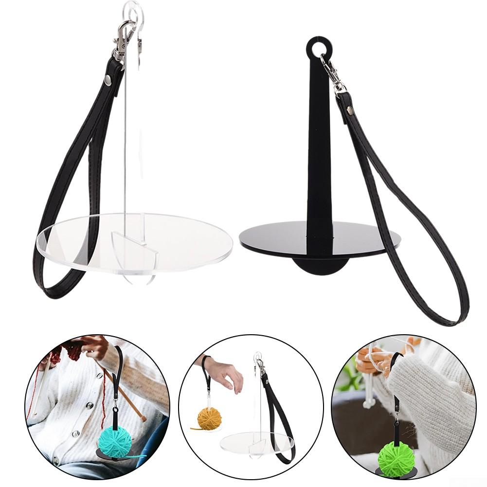 Акриловый держатель для пряжи на запястье Компактный держатель для пряжи против образования формований