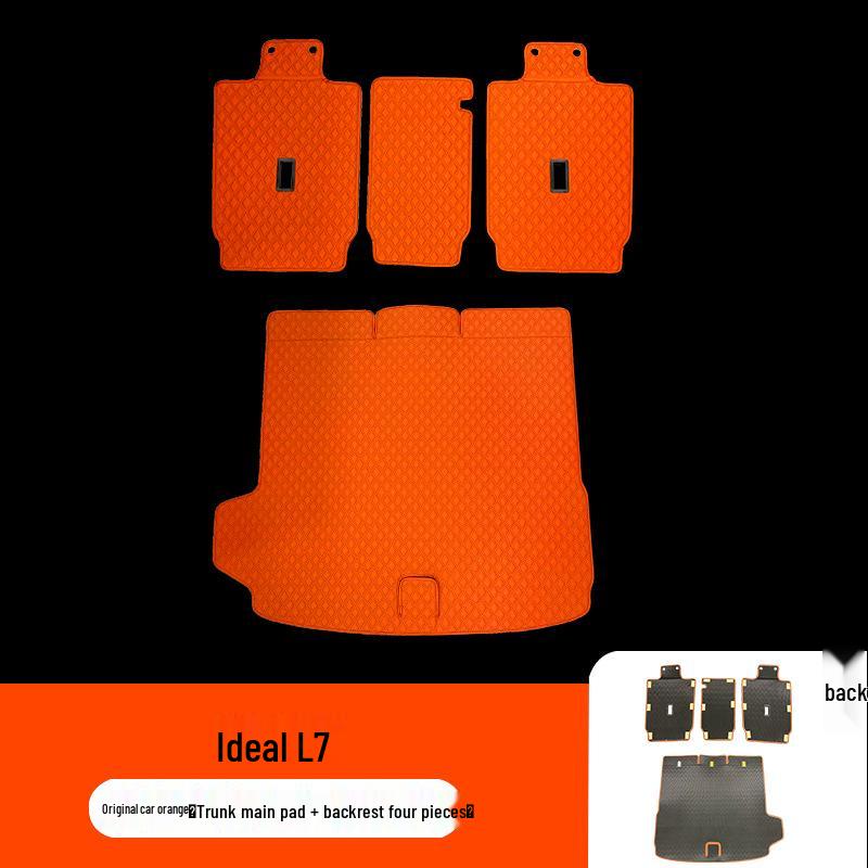 Коврик в багажник Ideal L7: Коврик в багажник с полным покрытием для салона автомобиля, соответствует цвету оригинального салона