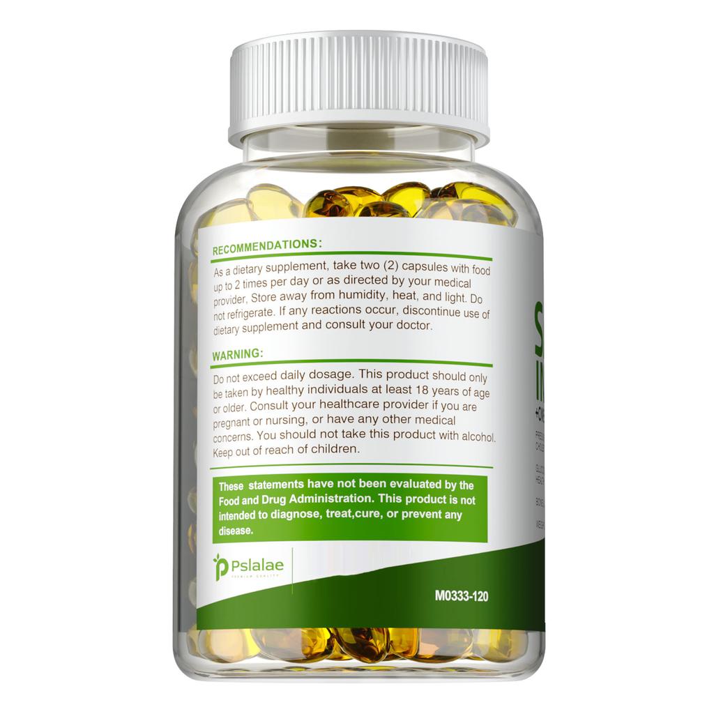 Sacha Inchi Oil Softgels Organic Dietary Supplements Antioxidant