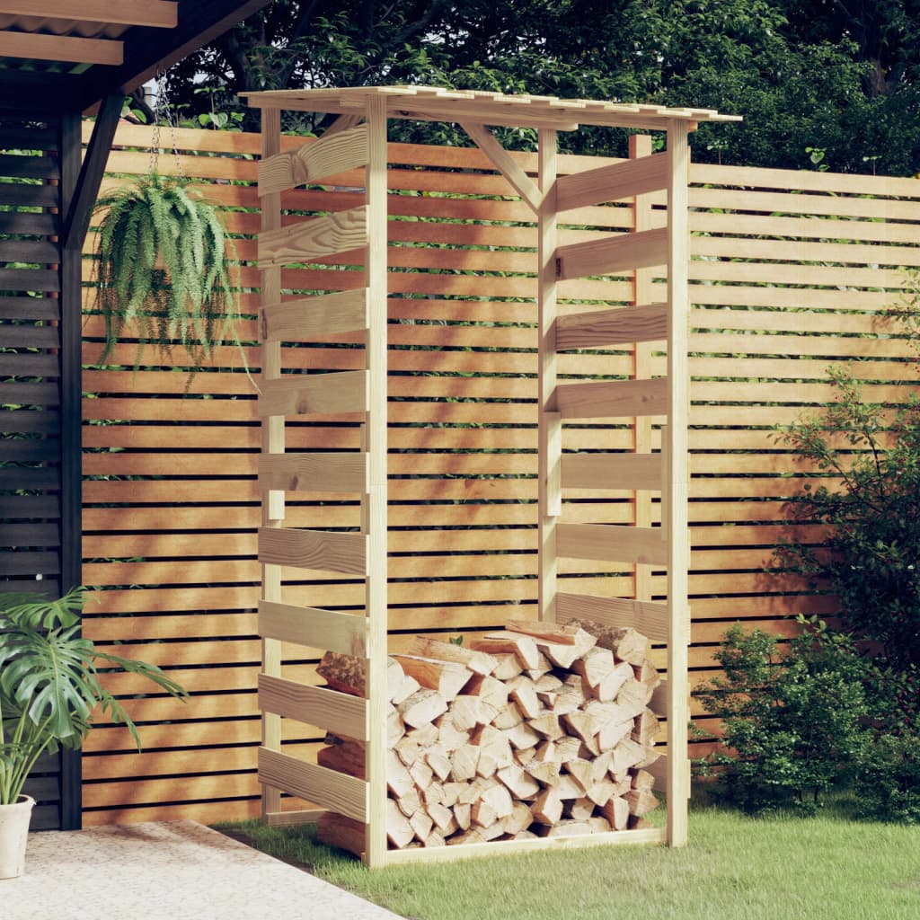 Vidaxl Pergola Ogrodowa Z Daszkiem, 100X90X200 Cm, Drewno Sosnowe