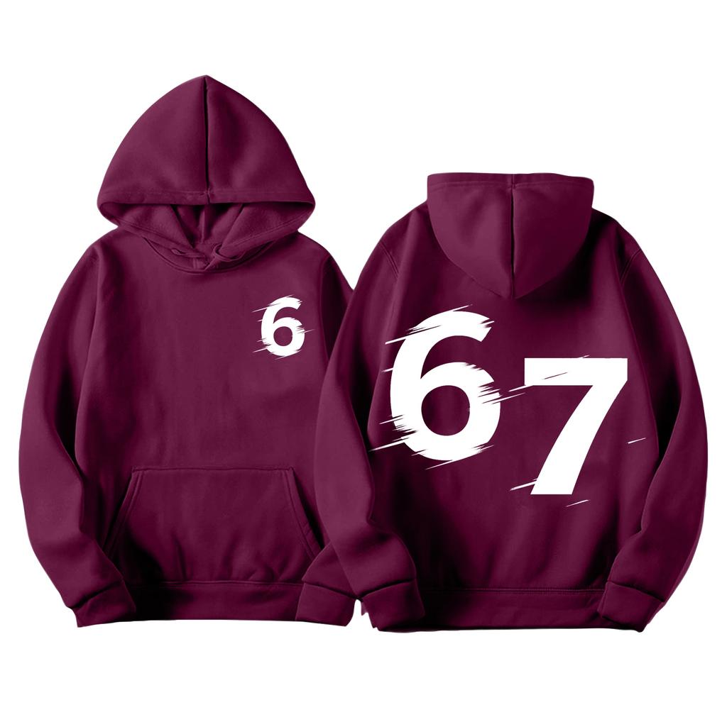 Мужская толстовка с капюшоном и длинными рукавами с принтом для повседневного спортивного комфорта