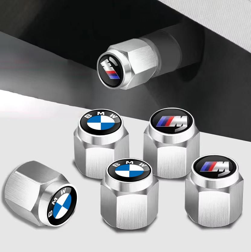 5PCs Car Wheel Tire Valve Caps Air Stem Covers For BMW M E34 E36 E60 E90 E46 F10 F20 F30 X5 X6 X1 M3 M5 M6 Accessories QMM8685 ER4