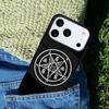 Pentagram 666 Demonic Satanic mobile phone case Compatible with IPhone 17 16 15 14 13 12 11Pro Max 17 Air cover