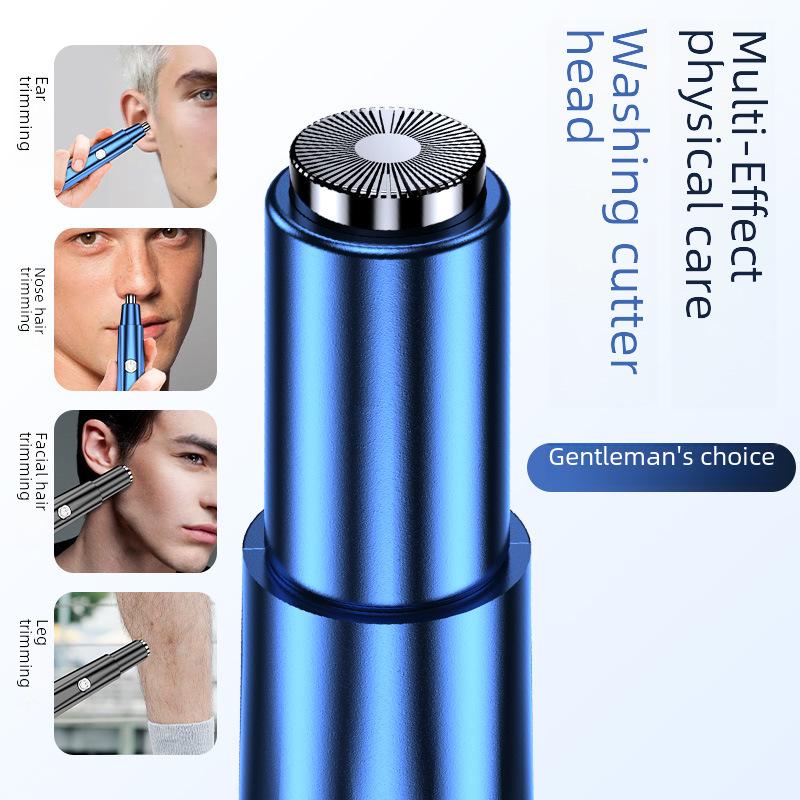 Триммер для носа и ушей для мужчин 2021 года — мини-бритва для носа, бакенбард и ушей