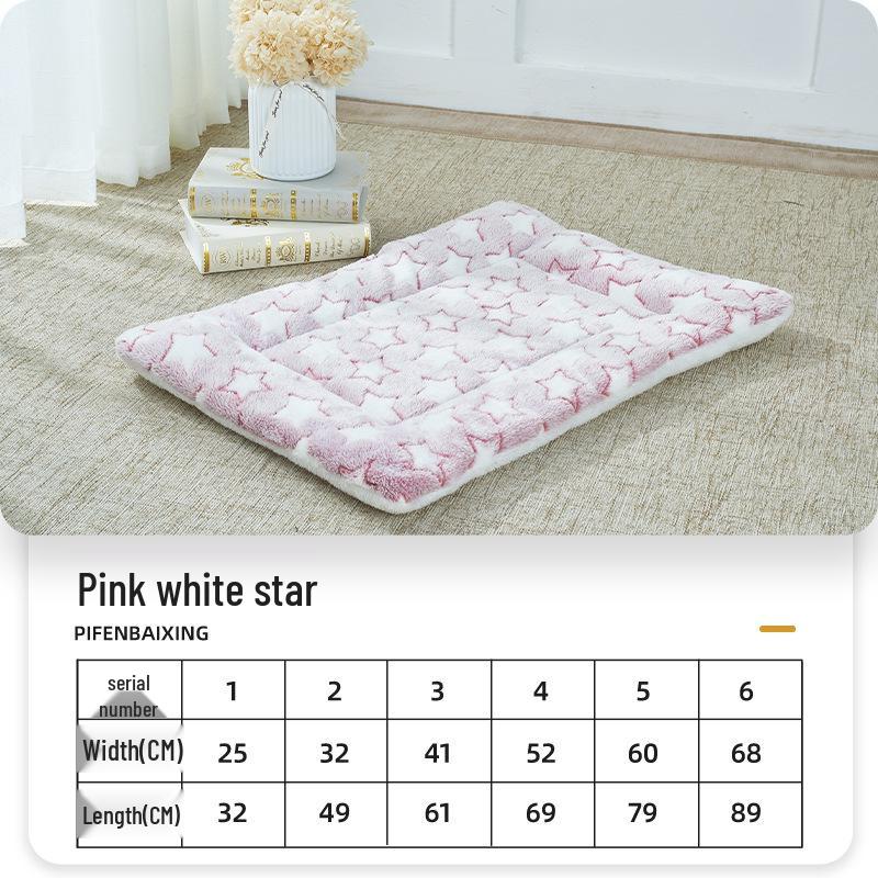 Уютное одеяло для питомца: Теплый, утолщенный спальный коврик для собак и кошек - Идеально подходит для осени и зимы