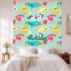 Little Pony Custom Your Name Wall Decor Tapestry Art For Pet Memorial Birthdaywedding Party Backdrop Family Gift